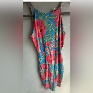 Joe & Elle Colorful Floral Dress